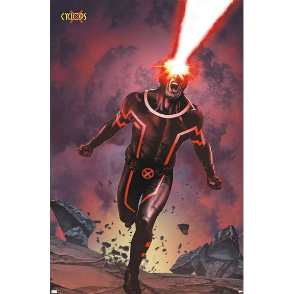 Marvel Comics - Cyclops - Cover Wall Poster, 14.725" x 22.375"