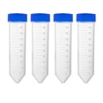 thumbnail image 5 of Uxcell 45ml Plastic Conical Bottom Centrifuge Tubes with Blue Screw Cap 10 Pack, 5 of 5