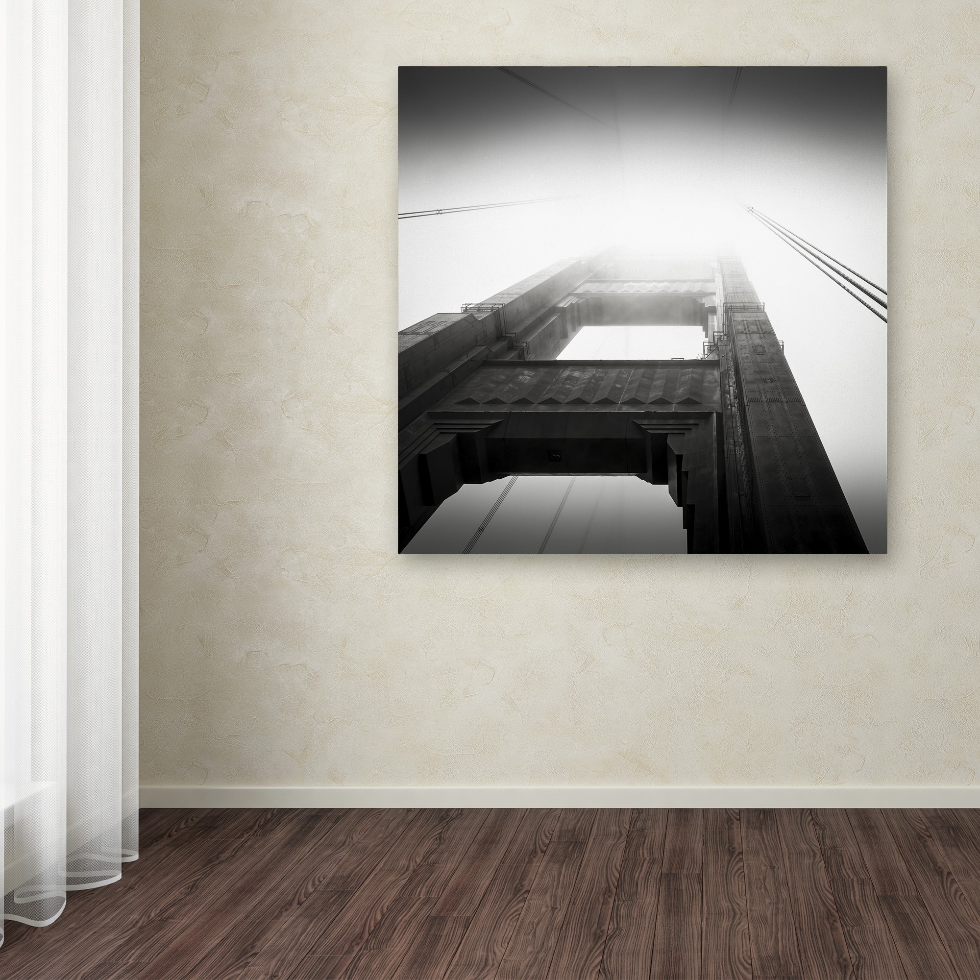 Trademark Fine Art Dave MacVicar 'The Crossing' 18 x 18 (ALI0859-C1818GG)