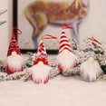 thumbnail image 5 of 4PCS Christmas Gnomes Ornaments, Swedish Handmade Plush Gnomes Santa Elf Table Ornaments, Hanging Christmas Tree Decorations Home Decor, 5 of 6