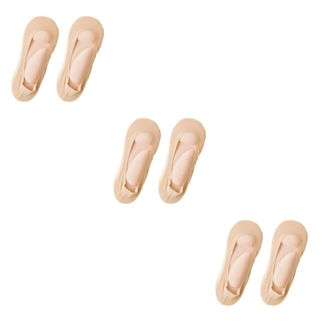 Wweixi Arch Support Low-cut Liners Socks Walk Through Life With Ease And Comfort Skin pink 39-42 3Set