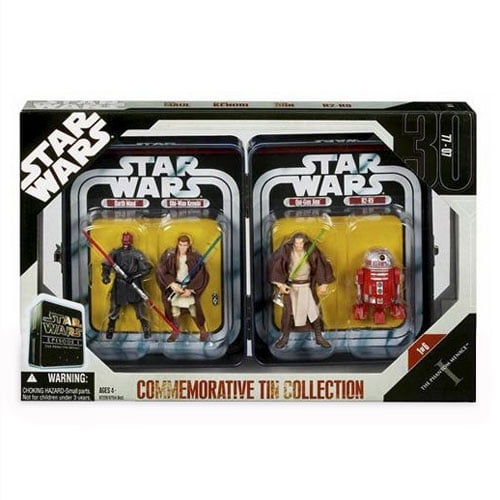 Star Wars: The Phantom Menace - Collectible Figures and Tin - Walmart.com - Walmart.com