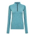 thumbnail image 1 of TriDri Womens Seamless 3D Fit Multi Sport Performance Zip Top, 1 of 4