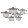 thumbnail image 1 of Bateria De Cocina 12 Piezas Acero con Triple Capa Induccion, 1 of 8