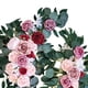 thumbnail image 5 of Arreglo floral colgante de rosas artificiales de estilo rústico. 80cmX50cm, 5 of 5