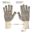 thumbnail image 2 of GUANTES DE ALGODÓN CON PUNTOS DE PVC EN PALMA Y DORSO, UNITALLA, PRETUL Pretul 21830, 2 of 2