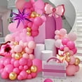 thumbnail image 3 of Hot Pink Balloons Garland Arch Kit, Hot Pink Party Decorations with Lipstick Kiss Bow Balloons for Girls Pink Party Princess Birthday Party Decorations, Baby Bridal Anniversary Doll Theme Party, 3 of 7