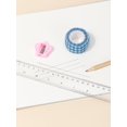 thumbnail image 2 of 1pc 30cm Scale Transparent Ruler, Drawing Tool For Students Learning Math And Drawing, 2 of 5