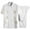 White, variant on Rrunsv Suit for Men Men's Set Summer Outfits 2 Piece Fashion Short Sleeve Casual Button Down Shirts Set White,XXXL