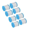 thumbnail image 3 of 8 cartuchos de filtro de piscina de poliéster reutilizables de alta resistencia y alta capacidad de filtración., 3 of 14
