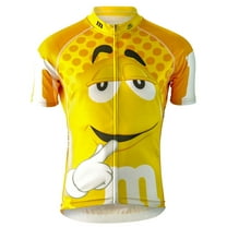 2015 Women's M&Ms Yellow Cycling Jersey - MMYE-W