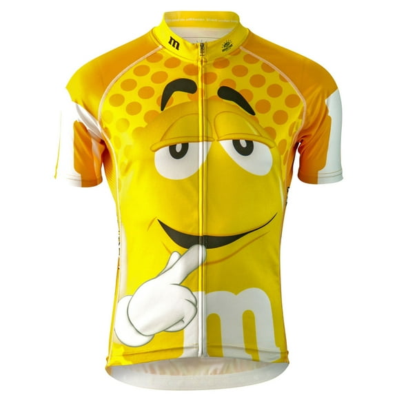 2015 Women's M&Ms Yellow Cycling Jersey - MMYE-W
