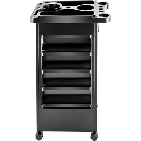 Beauty Salon Spa Styling Station Trolley Equipment Rolling Storage Tray Cart