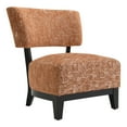 thumbnail image 2 of Furniture of America Swene Modern Fabric Abstract Pattern Accent Chair, Rustic Orange, 2 of 11