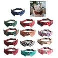 thumbnail image 2 of Dog Cat Suit Collar Checked Prince Collar Necktie Elegant Neck Kerchief, 2 of 18