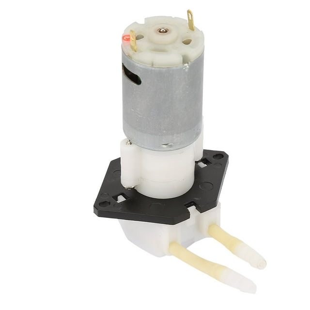Ficarrico Bomba dosificadora Cabezal de tubo peristáltico DIY para análisis químico de laboratorio de acuario(DC24V)