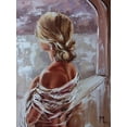 thumbnail image 2 of Luniak, Monika 19x24 Gold Ornate Wood Framed with Double Matting Museum Art Print Titled - With hope, 2 of 4