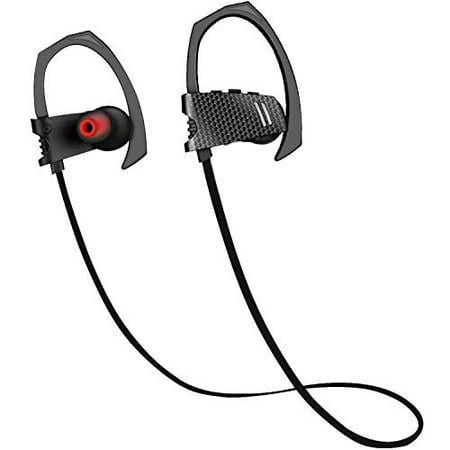 Premium Wireless in-Ear Headphones - Bluetooth aptX, Ultra-HD Sound, Sweat-Proof, Microphone, Best for Sports Gym Workout