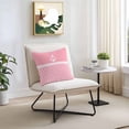 thumbnail image 3 of Vintage Anchor Texture Outdoor Pillow Covers Set of 2 Pink White Geometric Classic Stripes Waterproof Throw Pillow Case Decorative Square Cushion Cover for Patio Couch Garden Balcony, 26"x26", 3 of 9