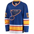 thumbnail image 2 of Men's Fanatics Adam Oates Blue St. Louis Blues Premier Breakaway Retired Player Jersey, 2 of 3