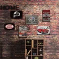 thumbnail image 4 of Letreros de hojalata con diseño de Flugel Drinking, decoración de pared, placa de arte vintage, pintura de hierro para cueva de hombre, hogar, cafetería, jardín, club, bar, 4 of 5