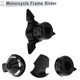 thumbnail image 5 of Protector de choque de marco de motocicleta de aleación de aluminio y plástico Unique Bargains 0.59" 2 Pcs 2.99" 2.05" Negro, 5 of 7