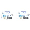 thumbnail image 1 of 2X Fingerprint Set Detective Experiments Toy with Stamp Pads Magnifier Brush, 1 of 8