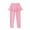 Pink, variant on Uccdo Girls Winter Warm Fleece Lined Leggings Kids Thicken Skirt Tights Stretch Pants For Teenage/Little Girls 3-11Y