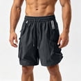 thumbnail image 2 of Admvng Cargo Shorts for Men Casual Summer Lightweight Hiking Big & Tall Knee-Length Shorts, 2 of 5