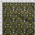 thumbnail image 3 of oneOone Polyester Lycra Black Fabric Leaves|Bird & Floral Artistic Fabric For Sewing Printed Craft Fabric By The Yard 56 Inch Wide, 3 of 4