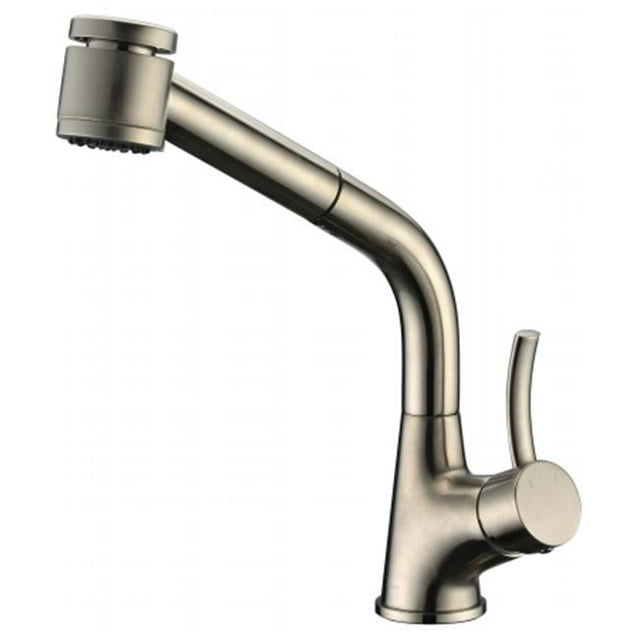 Dawn Kitchen & Bath AB50 3707BN Robinet d'Arrosage à Levier Unique Kitchen - Nickel Brossé