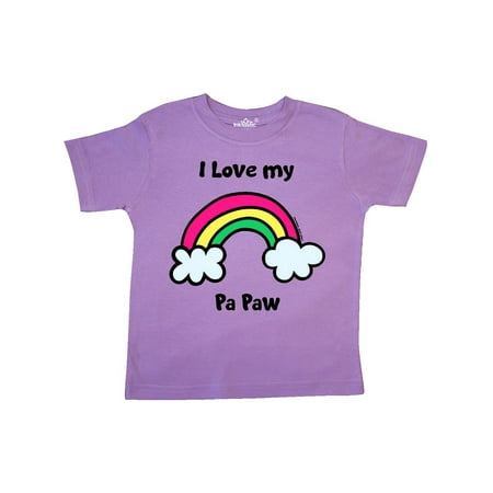 

Inktastic I Love my Pa Paw Gift Toddler Boy or Toddler Girl T-Shirt