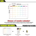 thumbnail image 6 of Mag-Fancy Dry Erase Calendar Kit- Magnetic Calendar for Refrigerator Monthly Fridge Calendar Whiteboard, 6 of 9