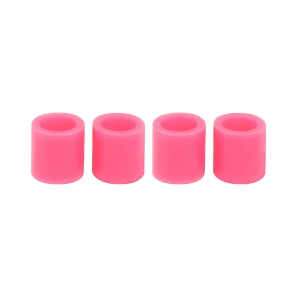 4 Uds Rodillos De Goma Rueda De Rodillo De Goma Duradera Para Máquina De Corte Eléctrica Rosa SM SunniMix reemplazo de rodillos de goma