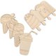 thumbnail image 3 of 32pcs Wooden Ice Cream Cutouts - Unfinished Wood Slices Blank Wood Painting Supplies For Kids Diy Crafts Summer Party Decorations, 3 of 3
