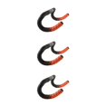 thumbnail image 4 of Destyer 2Pieces/Box Bike Handlebar Wraps Anti-slip Elastic Bicycle Tape Self Adhesive Lightweight Cycling Riding Protection Belt Red Orange 3Set, 4 of 6