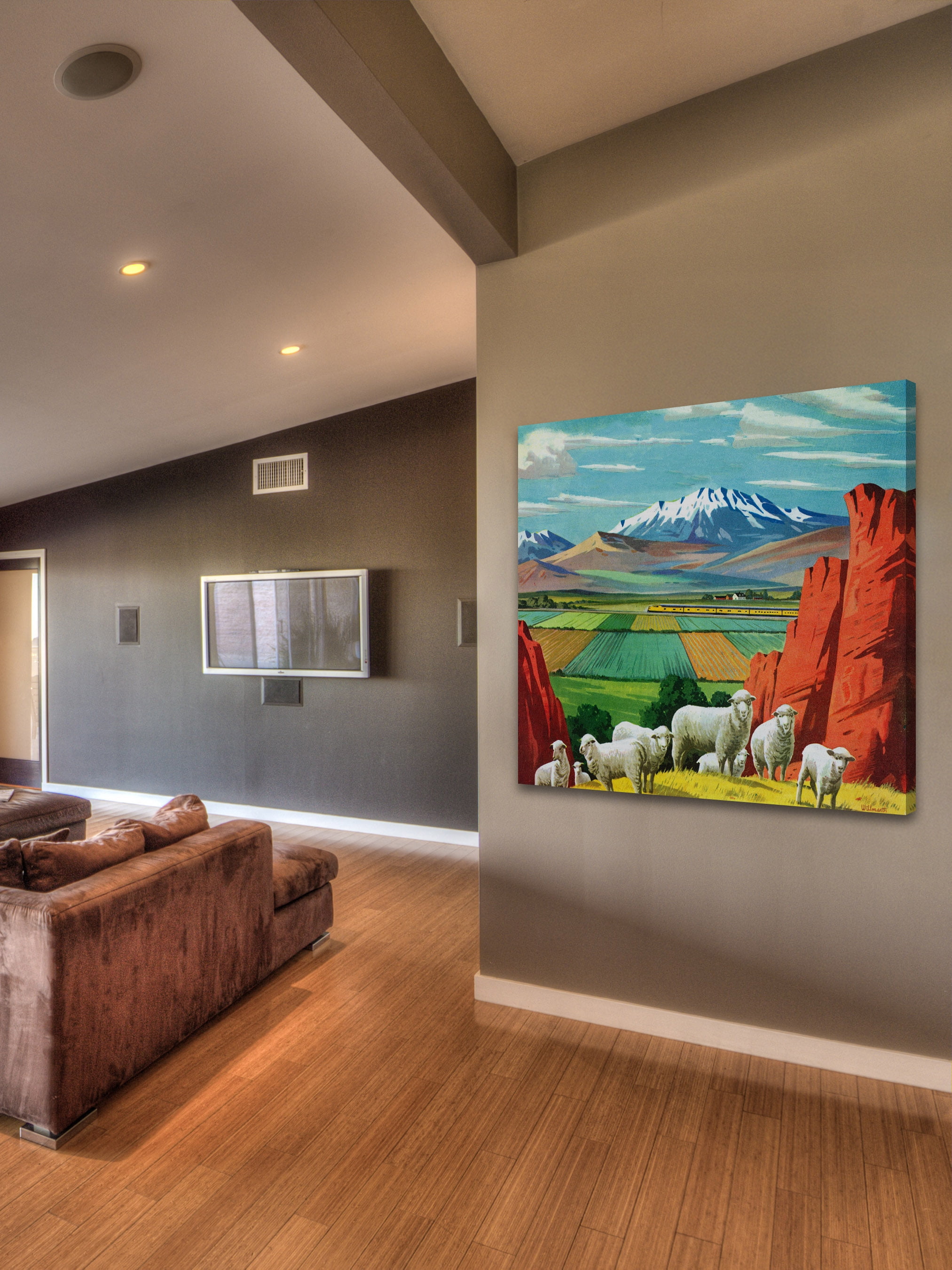 "Westward Journey" Painting Print on Wrapped Canvas
