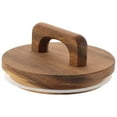 thumbnail image 7 of OUNONA Wooden Lid with Handle for Jar Sealed and Leak Proof Wide Mouth 4 Pack Light Brown, 7 of 7