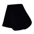 thumbnail image 4 of Solid Color Fleece Unisex Winter Scarf (Black), 4 of 7