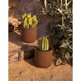 thumbnail image 5 of Veradek Patina Series Kona Plastic-Steel Planter - (10 inch, 2 Pack), 5 of 8