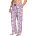 thumbnail image 2 of Yiaed Sheeps Print Men's Lounge Pants, Loose PJ Bottoms, Long Pajama Pants for Men-X-Large, 2 of 5