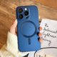thumbnail image 1 of Funda De Silicona De Lujo Con Pintura Metálica Para iPhone 15 14 13 11 12 Pro Max Para Carga Inalámbrica MagSafe Con Cubiertas De Lente De Cámara, 1 of 4