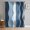 blue, variant on Abstract Blue Moire Sheer Curtains 63 Inch Length 2 Panels Set for Living Room/Bedroom, Gradient Coastal Ocean Geometric Waves Curtain Sheers Drapes Rod Pocket Curtains Window Treatment 52''x63''x2