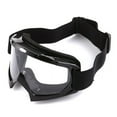 thumbnail image 2 of 1Storm Motocross ATV Dirt Bike MX BMX Goggle Glossy Black, Clear Lens, 2 of 4
