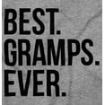 thumbnail image 2 of Best Gramps Ever Grandpa Grandfather Men's Big & Tall Crewneck Graphic Tee Brisco Brands 5X, 2 of 4
