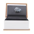 thumbnail image 2 of Wodtesl Robust Combination Locked Cash Box Styled as an Elegant Coffee Table Book, 2 of 6