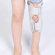Pediatric Leg Immobilizer Kids Knee Brace Support Child Knee Fixed Splint Leg Fracture Splint Knee & Leg Immobilizer/Knee Brace ( X-Small )