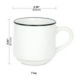 thumbnail image 5 of Mainstays 11oz Black Rim Stoneware Single Mug, 5 of 5