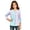 #A01-Sky Blue, variant on Abcomgle Long Sleeve Shirts for Girls 10-12 Casual Watercolor Floral Print Henley Button T Shirts for Girls Winter Basic Top for Girls Loose Girls Blouses