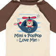 thumbnail image 4 of Inktastic Mimi and PopPop Love Me Boys Long Sleeve Baby Bodysuit, 4 of 5